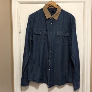 Denim & Corduroy Shirt